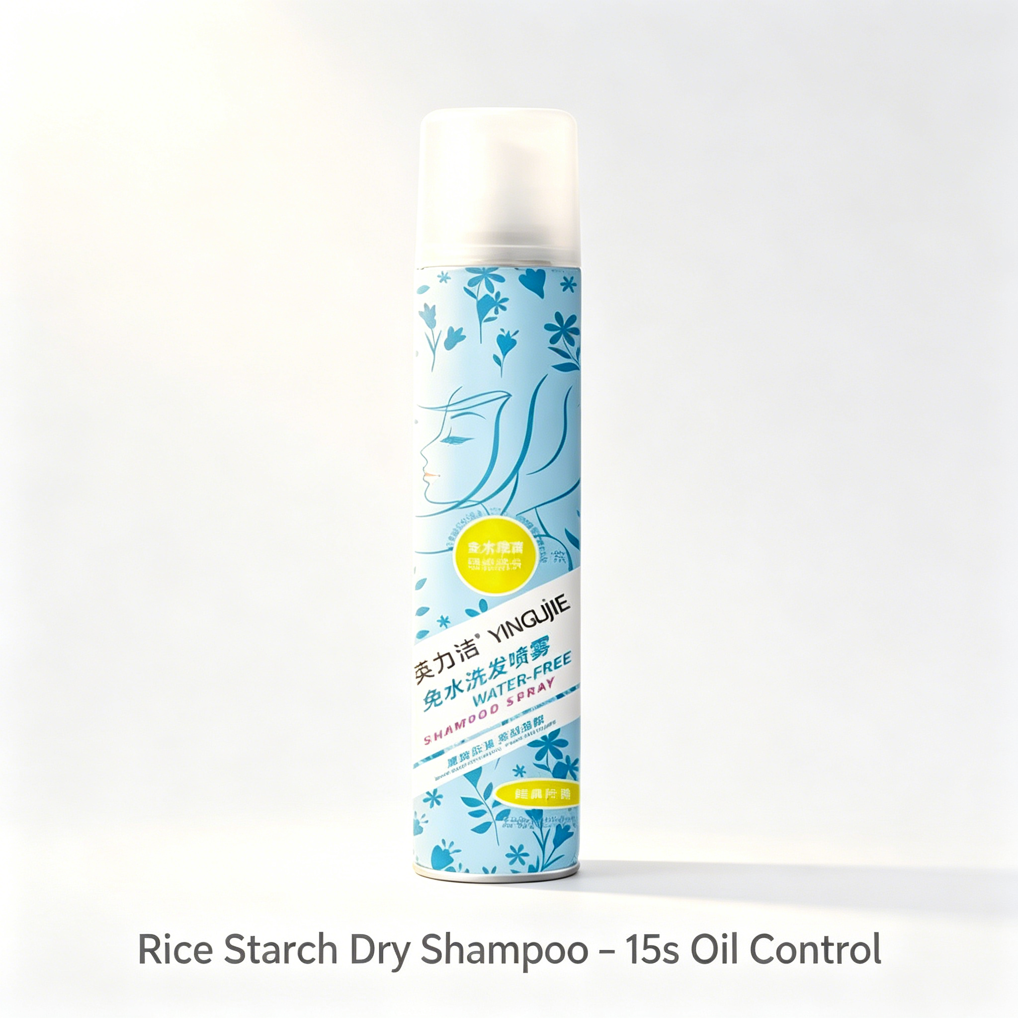 OEM Rice Starch Dry Shampoo Spray – Oil Control & Fluffy Volume, No White Residue, 150ml Pump, MOQ 3000 Pcs